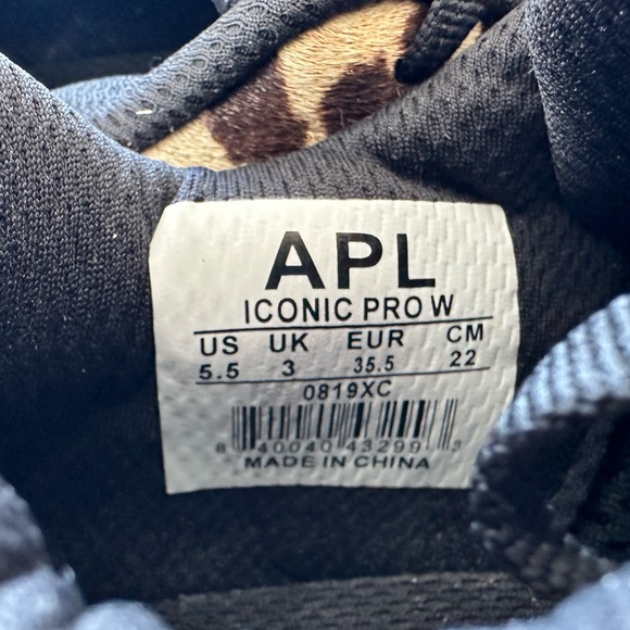 APL Athletics Leopard Calf-hair Sneakers Size: 5.5. Excellent condition - Picture 4 of 10